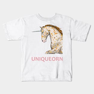 Uniqueorn, one-of-a-kind unicorn Kids T-Shirt